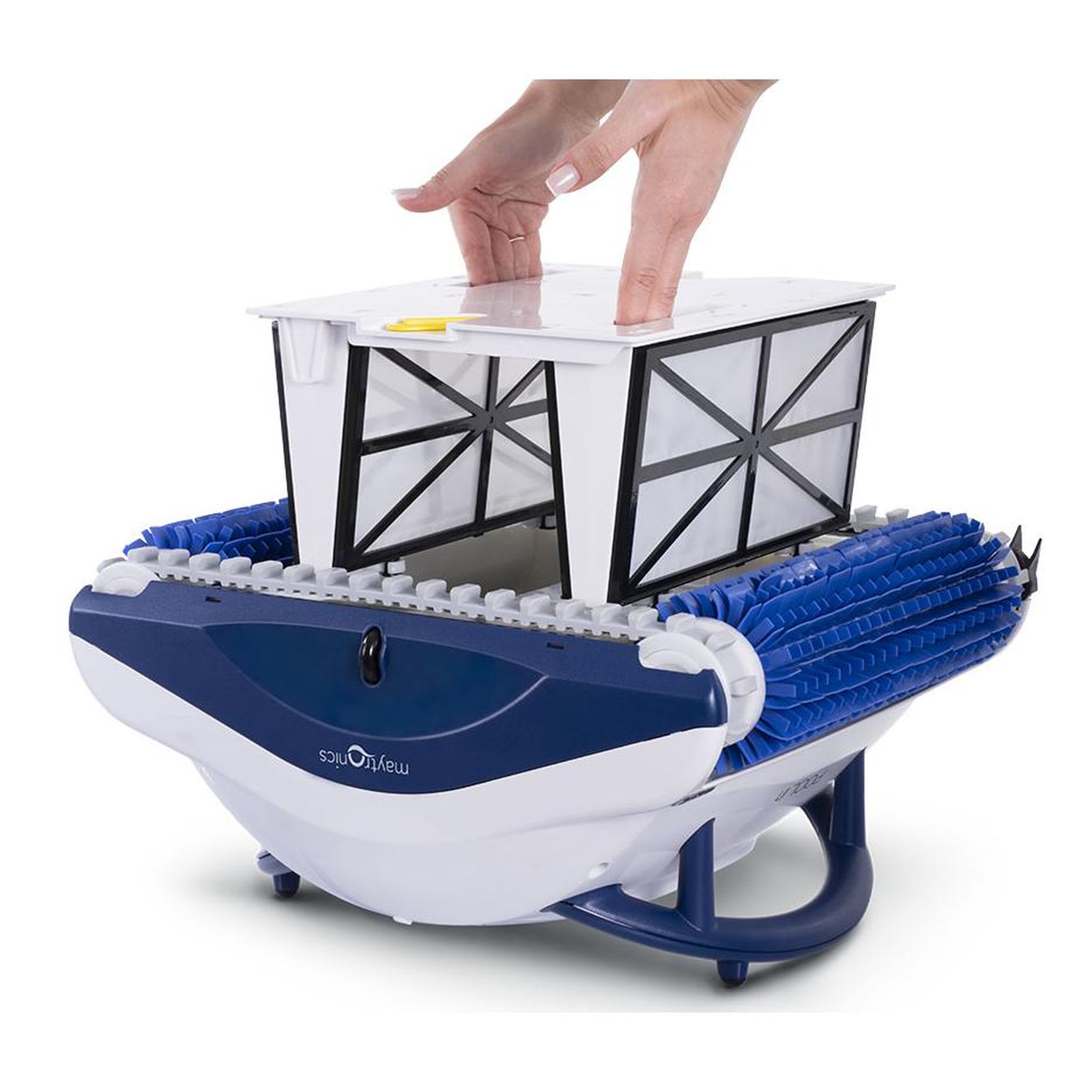 Voir la diapositive 2 : Dolphin Robot electrique de piscine fond et parois - pool up
