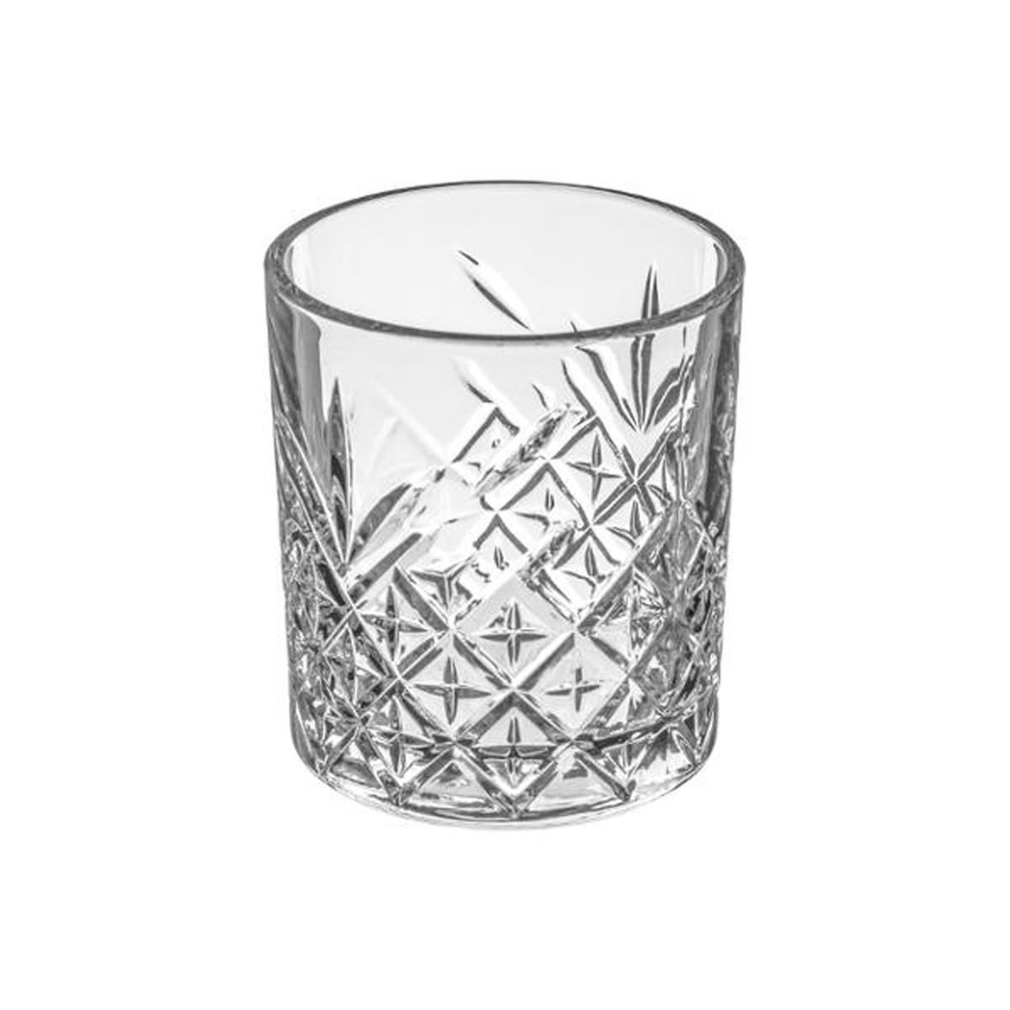 Voir la diapositive 2 : SECRET DE GOURMET Lot de 4 verres whisky  timeless  34cl transparent