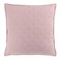 Voir la diapositive 1 : Paris Prix Housse de Coussin  Mellow  40x40cm Rose & Blanc