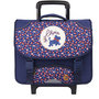 Voir la diapositive 1 : CHIPIE Cartable à roulettes 41 cm CM1/CM2 bleu motif feuilles