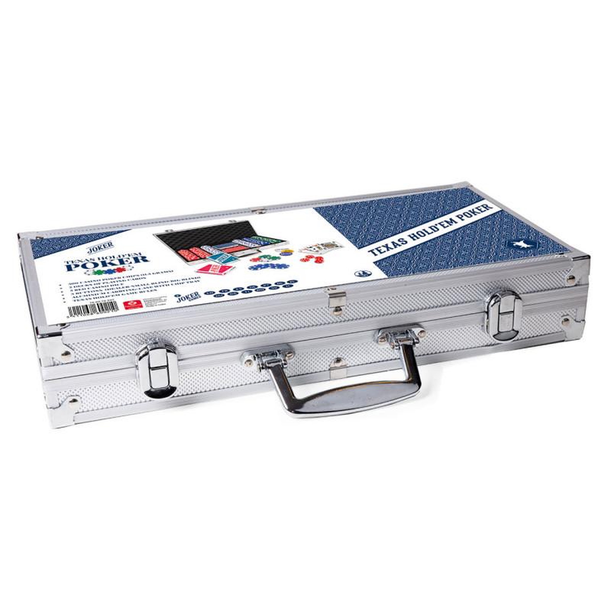 Voir la diapositive 1 : Cartamundi Cartamundi - Joker Poker Set in Aluminum Case 106010337