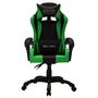 Voir la diapositive 4 : VIDAXL Fauteuil de jeux video avec LED RVB Vert et noir Similicuir