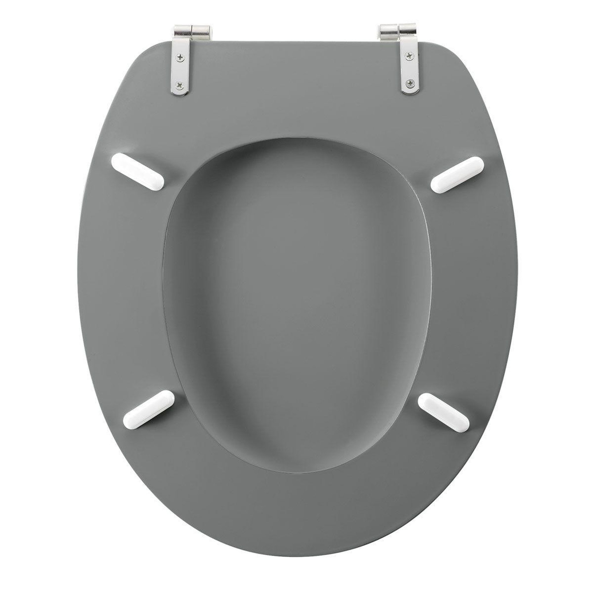Voir la diapositive 4 : Douceur d'Intérieur Abattant wc  matteis  46cm anthracite