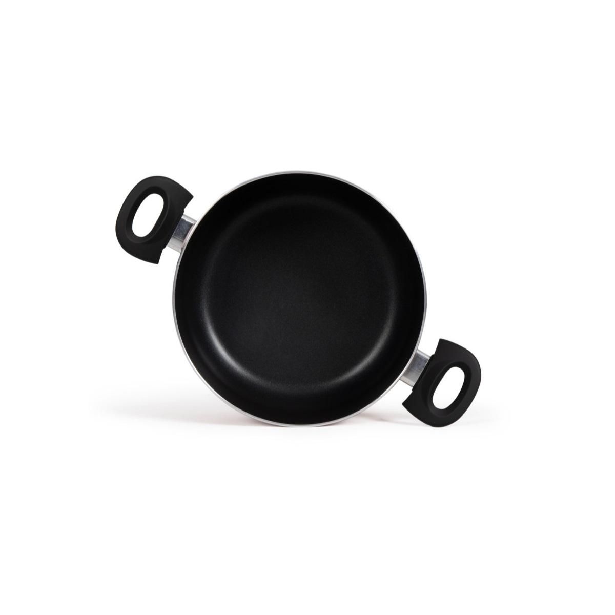 LIVOO Faitout aluminium 24cm avec couvercle - MEP150R