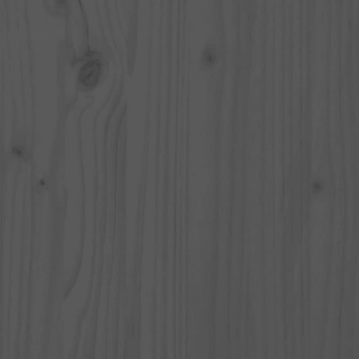 VIDAXL Tete de lit Gris 205,5x4x100 cm Bois massif de pin