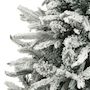 Voir la diapositive 5 : VIDAXL Sapin de Noël artificiel a flocons de neige Vert 180 cm PVC/PE