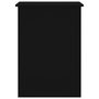 Voir la diapositive 5 : VIDAXL Bureau Noir 100x55x75 cm Bois d'ingenierie