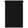 Voir la diapositive 5 : VIDAXL Bureau Noir 100x55x75 cm Bois d'ingenierie