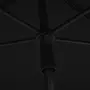 VIDAXL Parasol de jardin avec mat 210x140 cm Noir