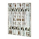 Paris Prix Patère Murale Vintage  Love  100cm Bleu