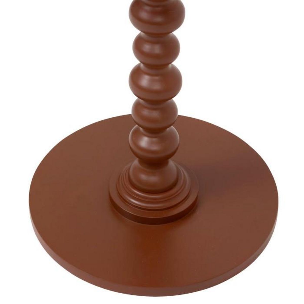 ATMOSPHERA Table d'Appoint Ronde  Alix  50cm Terracotta