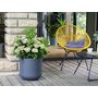 Voir la diapositive 2 : Eda Pot de fleurs rond en plastique Graphit Up anthracite - Ø 50 cm - Eda