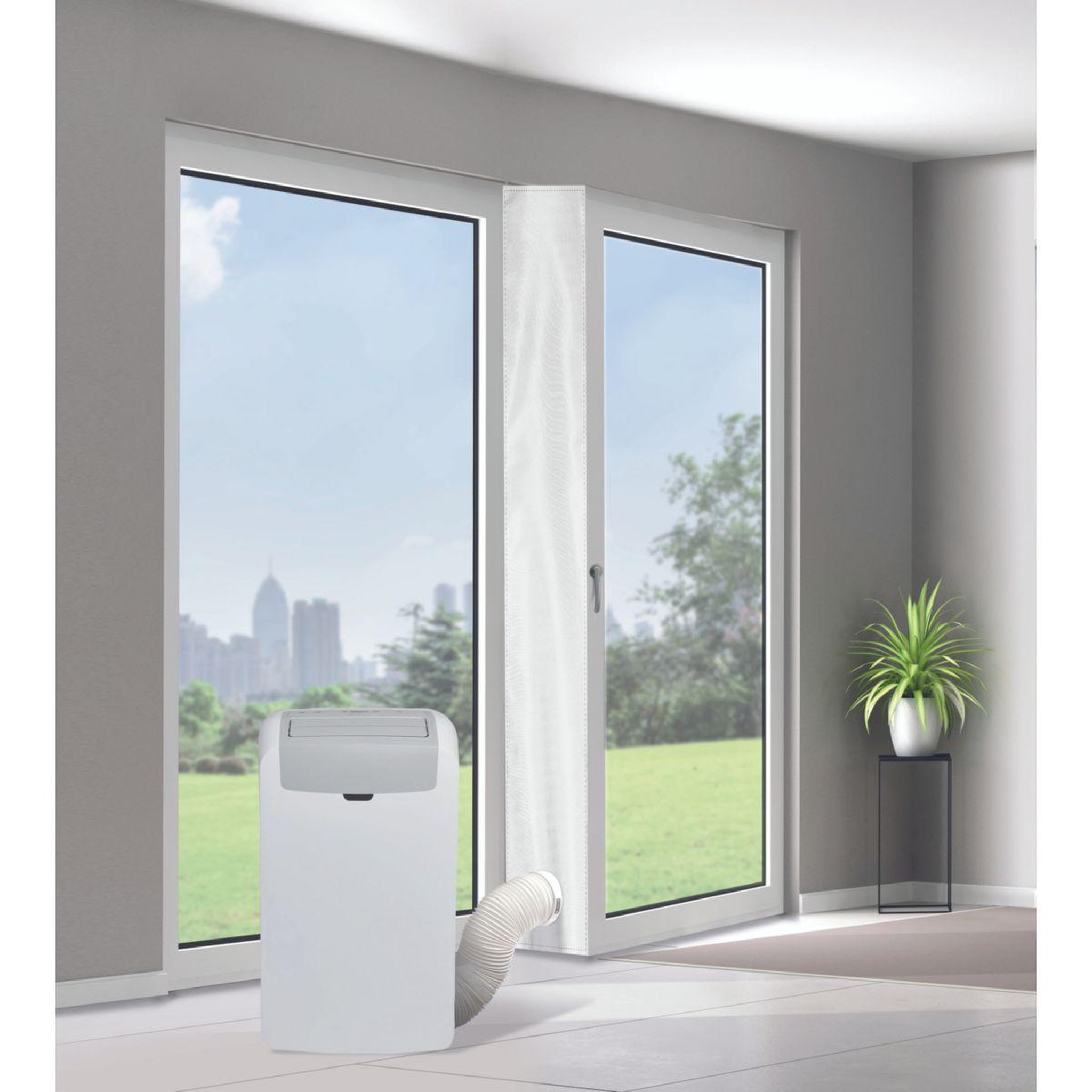 Voir la diapositive 4 : WPRO Kit calfeutrage pour climatiseurs portables - ASK023