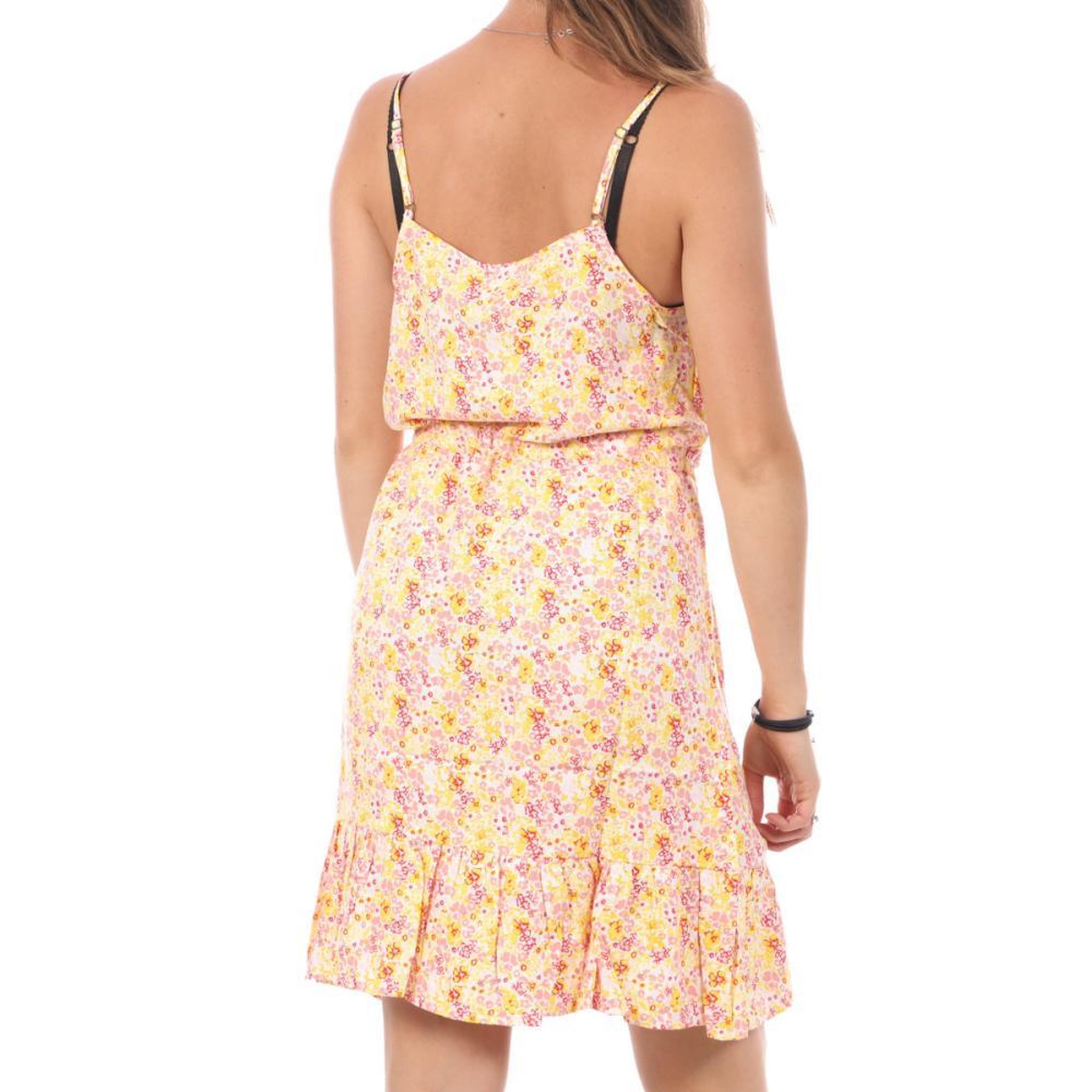 Voir la diapositive 2 : Vero Moda Robe Rose/Jaune Femme Vero Moda Easy Singlet