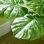 Voir la diapositive 6 : HOMCOM Arbre artificiel plante artificielle Monstera H. 120 cm tronc branches lichen feuilles de tortue grand réalisme pot inclus