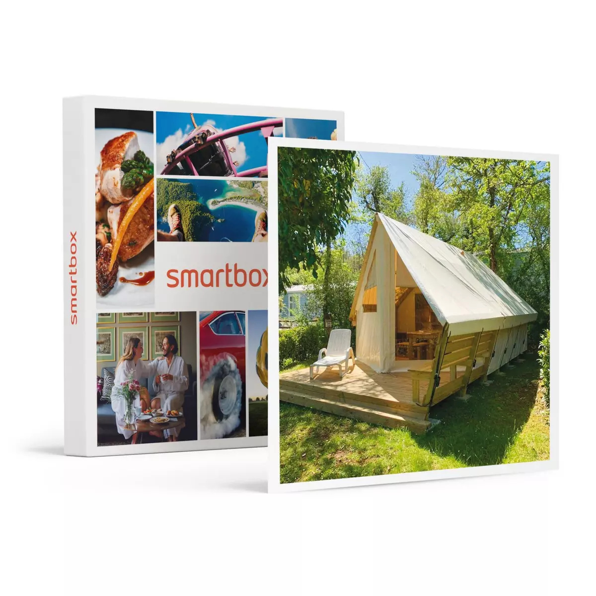 Smartbox 3 jours insolites en lodge en famille près des Sables-d'Olonne en camping 3* - Coffret Cadeau Séjour