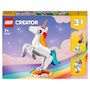 Voir la diapositive 1 : LEGO Creator 31140 - La licorne magique, Jouet Transformable, Hippocampe en Paon en Arc-en-Ciel avec Licorne