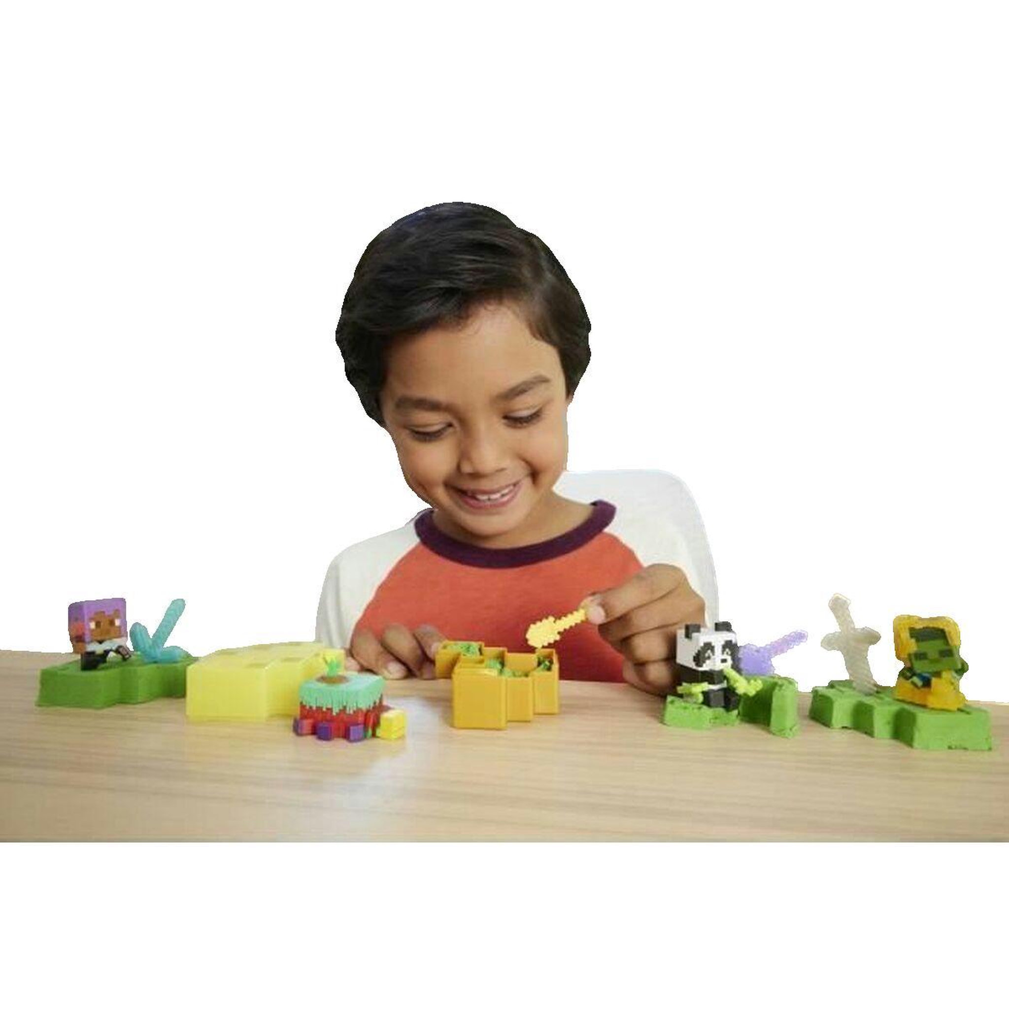 Voir la diapositive 3 : MATTEL Figurine Mattel Minecraft Coloré et détaillé
