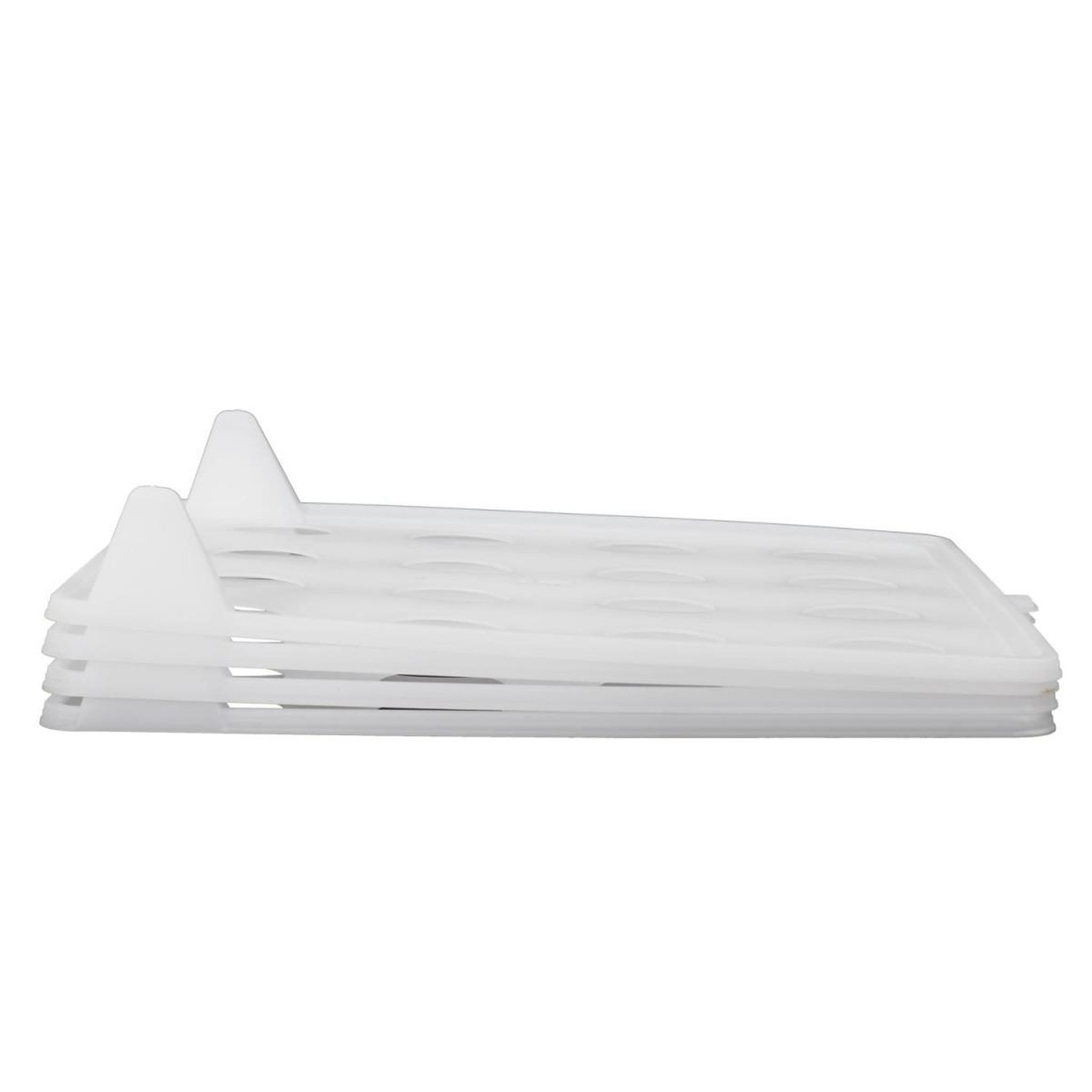Voir la diapositive 6 : Je cherche une idee Lot de 4 organisateurs  t-shirt  33cm blanc
