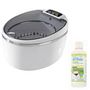 Voir la diapositive 1 : ELECTRIS Pack nettoyeur à ultrasons 600 ml + 1 solution de nettoyage 500 ml
