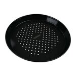FM PROFESSIONAL Plaque à pizza perforée ronde four et barbecue 32 cm FM Professional Barbecue