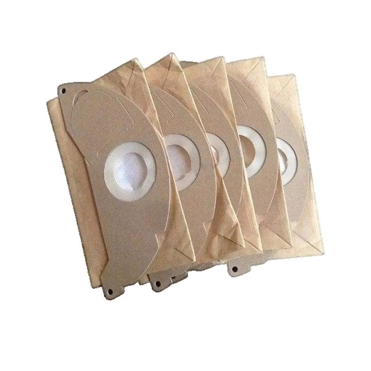 KARCHER Sac aspirateur Karcher WD2 beige paquet de cinq sacs en papier