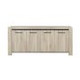 Voir la diapositive 3 : Buffet 4 portes  L200XH87XP49cm ROBIN