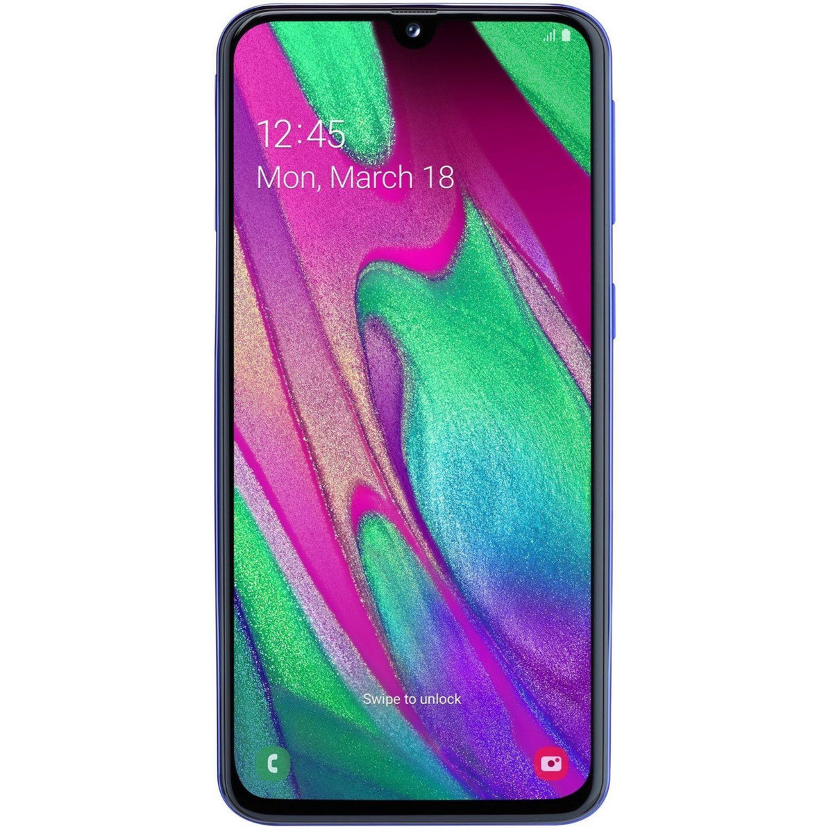 Samsung Galaxy A40 (Dual Sim) Reconditionné 64 Go - Grade C - Bleu
