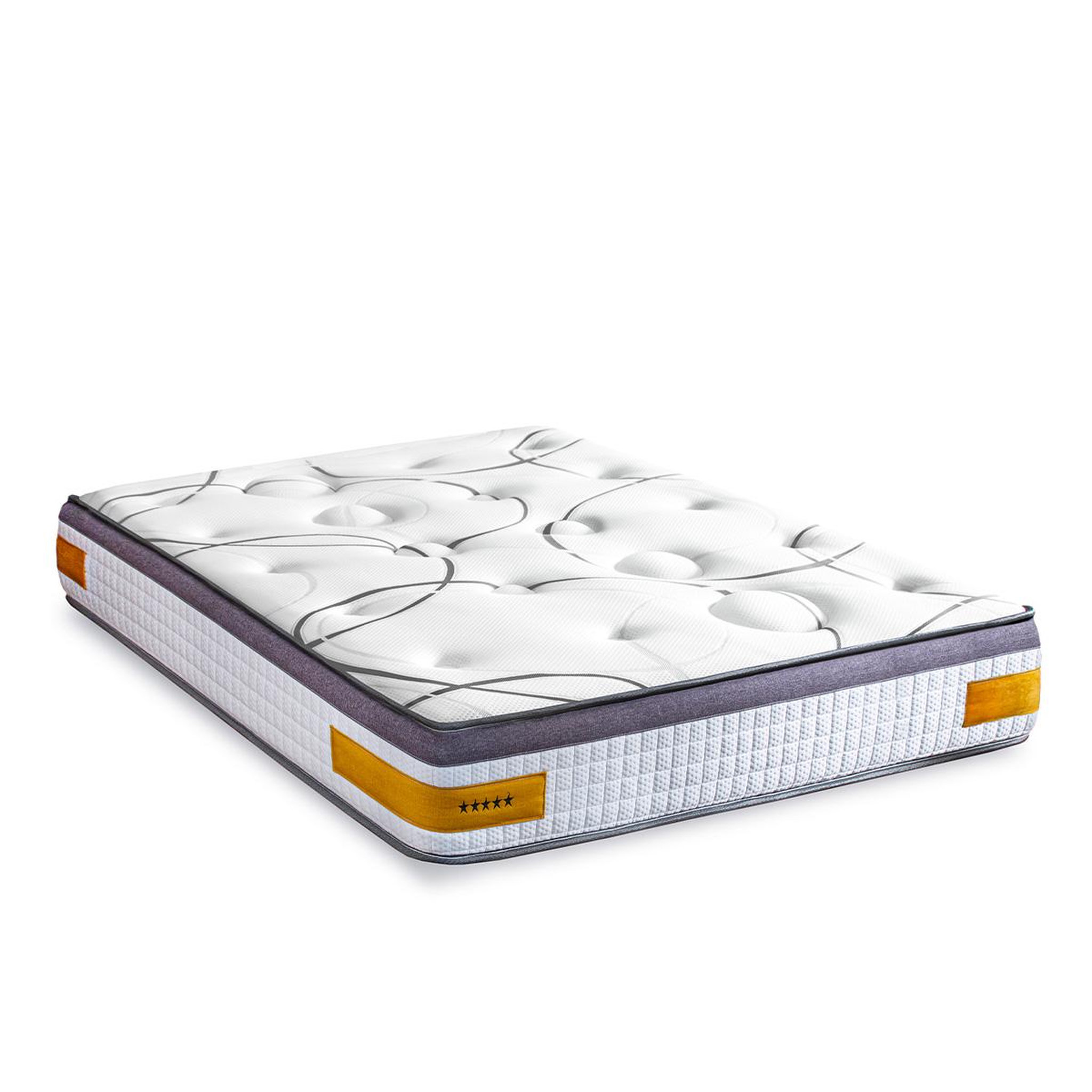 BELLECOUR Bellecour literie | matelas linkoping | mousse avec mémoire de forme. Coloris disponibles : Blanc