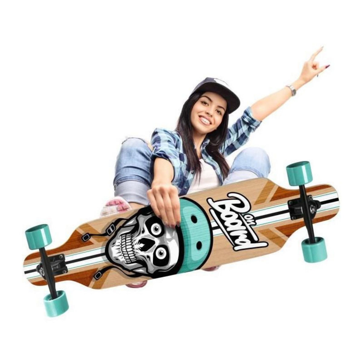 STAMP STAMP - Longboard 41 x 9 - Skids Control