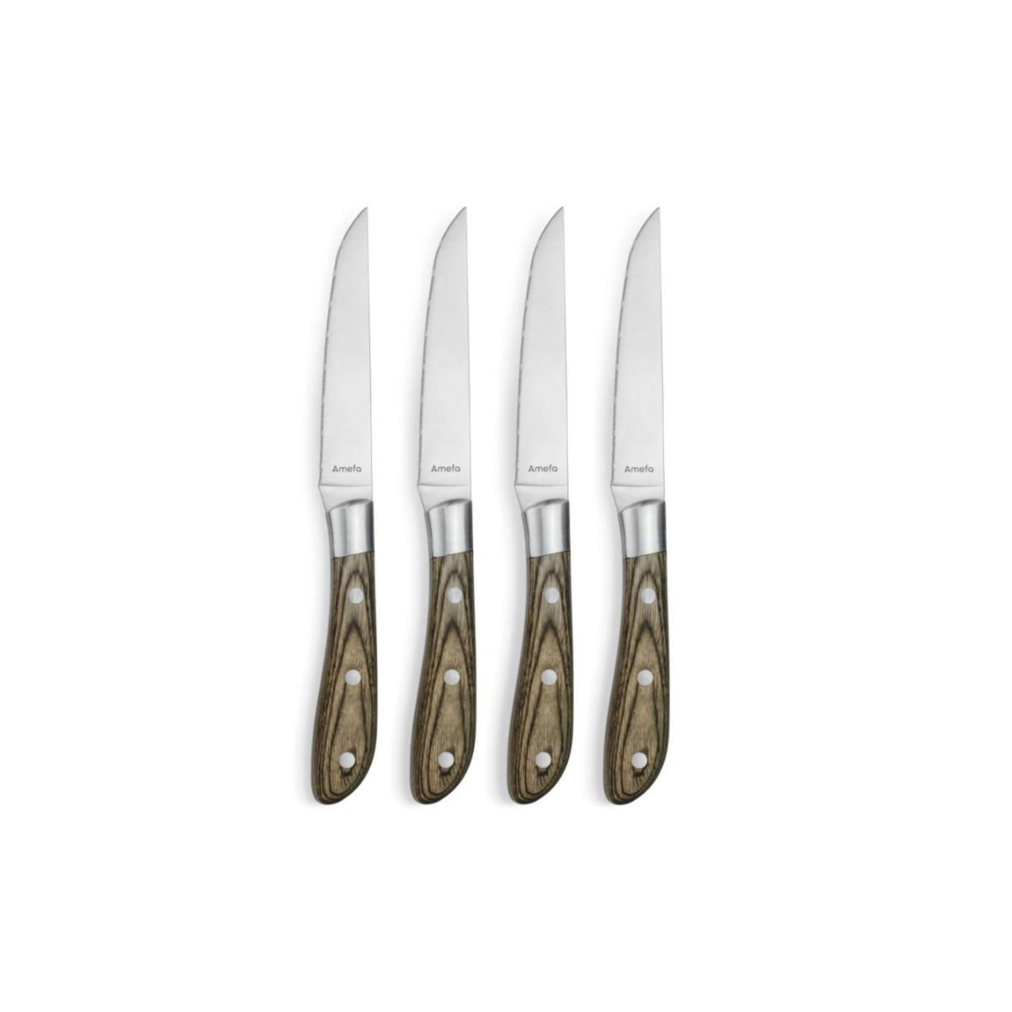 Amefa Coffret de 4 couteaux steak 11cm - 255015MB02BR4