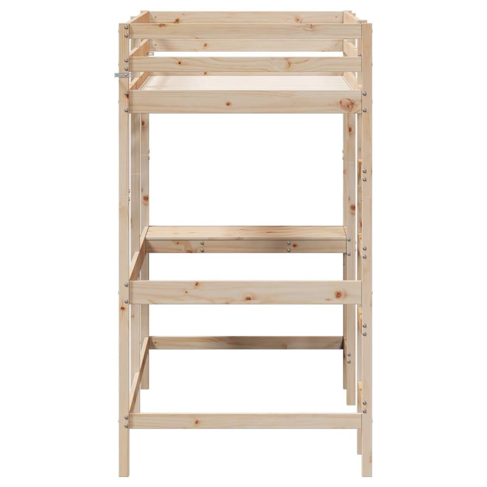 Voir la diapositive 5 : VIDAXL Lit superpose sans matelas 100x200 cm bois massif de pin
