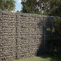 Voir la diapositive 1 : VIDAXL Panier gabion avec couvercle 100x100x200 cm fer galvanise