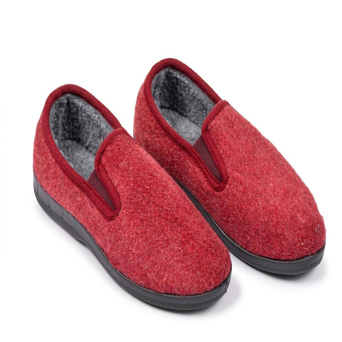 OZABI OZABI Pantoufles Femme Charentaises Chaudes Fourrées Semelle Antidérapante