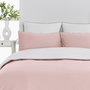 Voir la diapositive 1 : Sensei Maison Housse de couette bicolore en percale coton DOZMARY