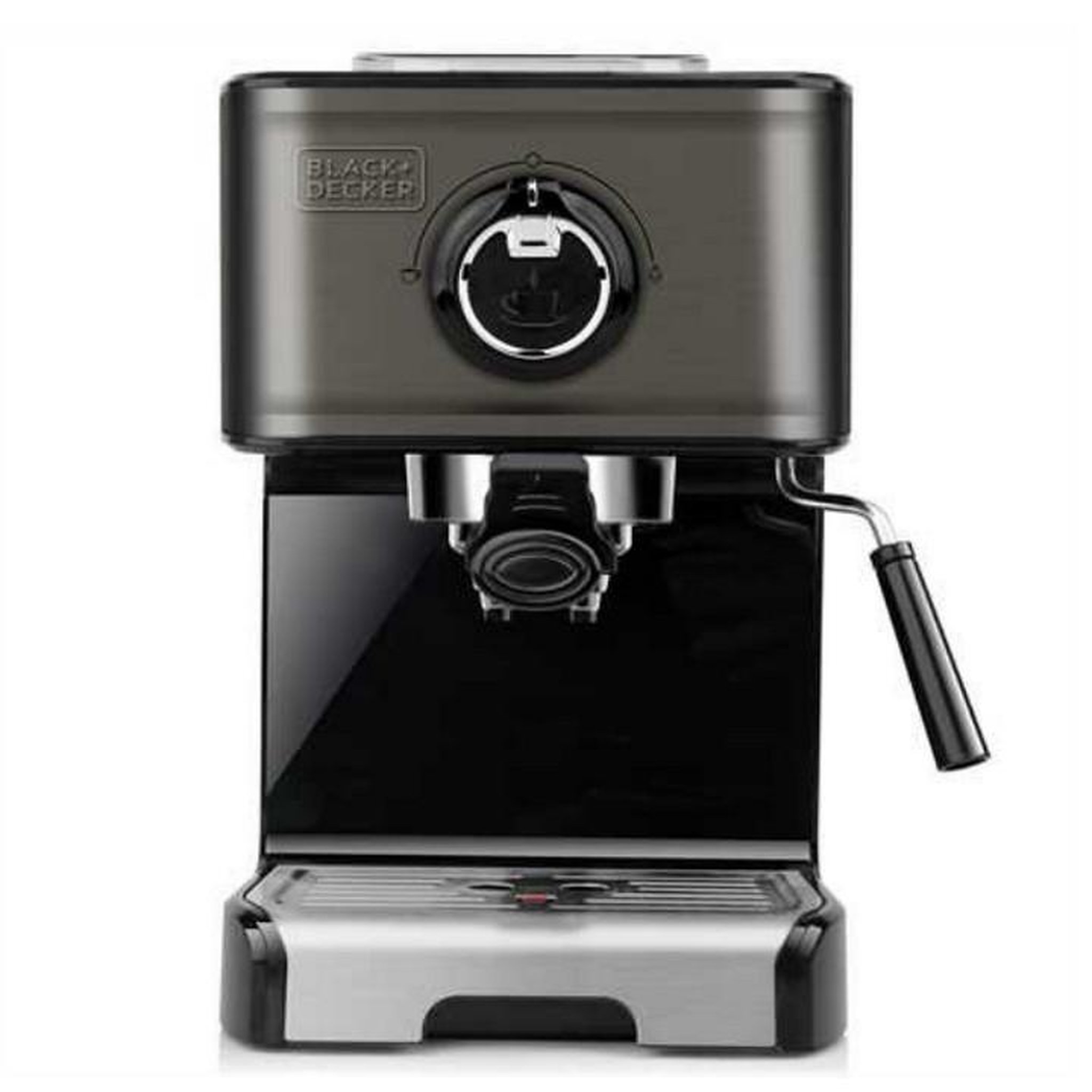 Black et Decker Machine à expresso 15 bars gris - BXCO1200E