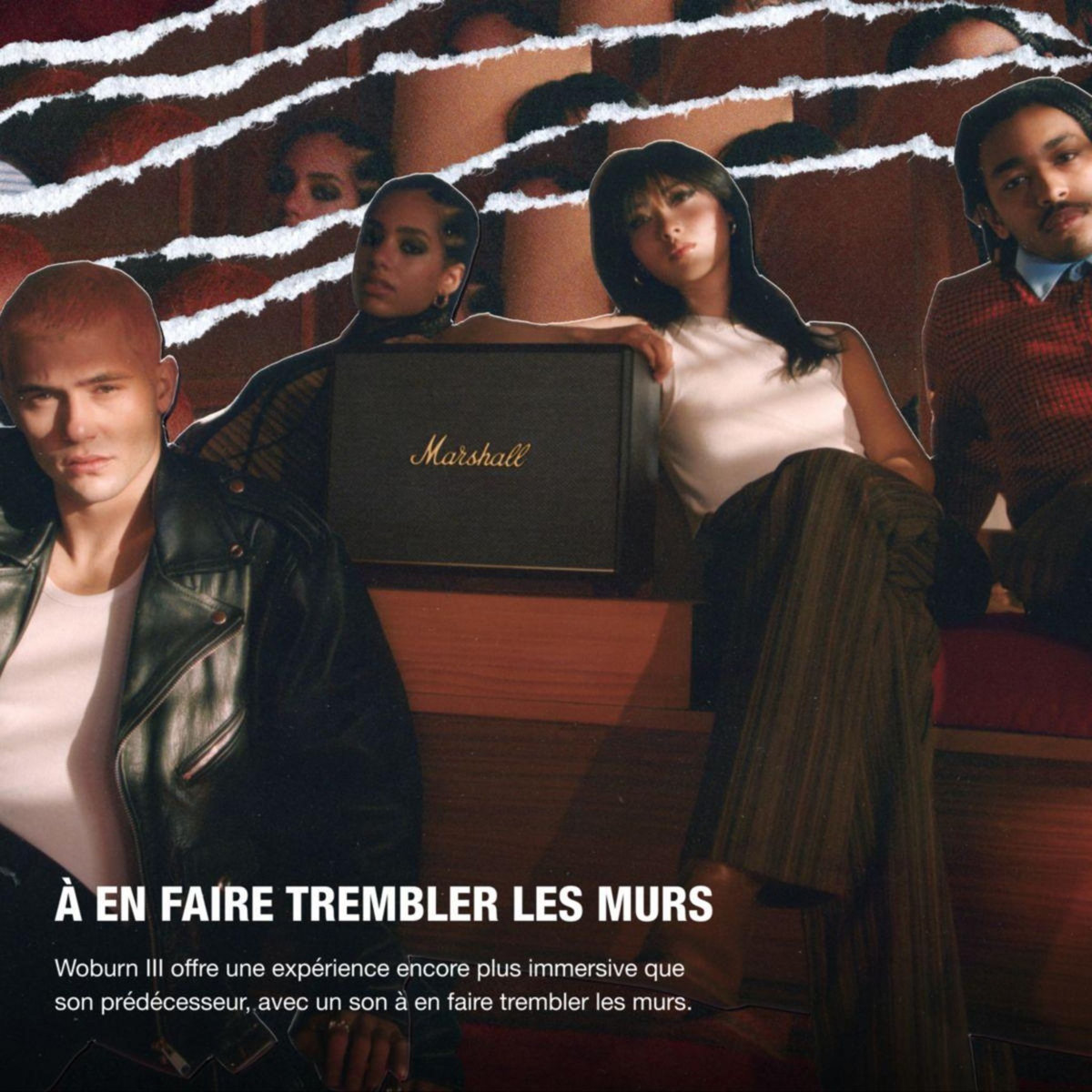 MARSHALL Enceinte résidentielle Woburn III Noir