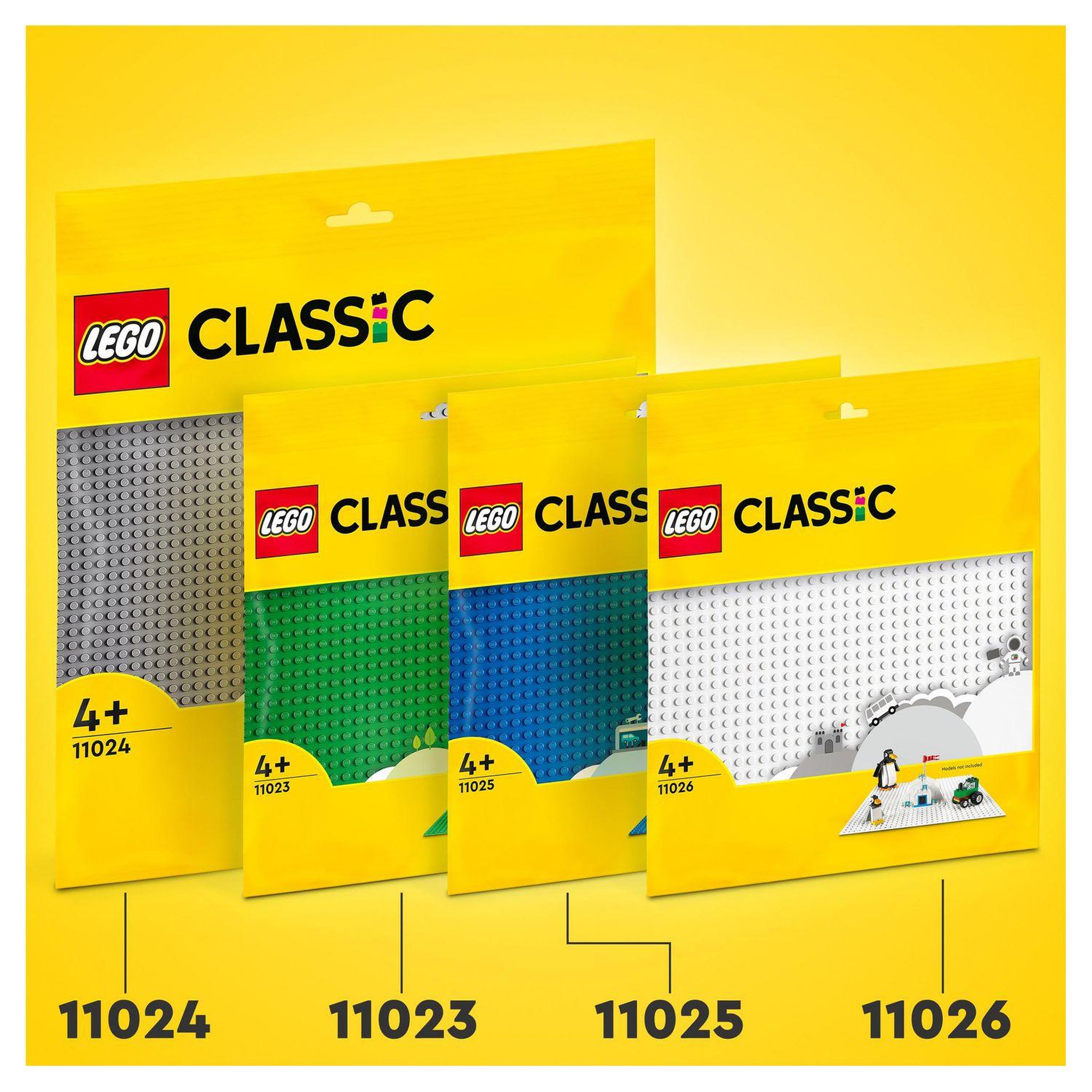 Voir la diapositive 6 : LEGO Classic 11025 - La plaque de construction bleue