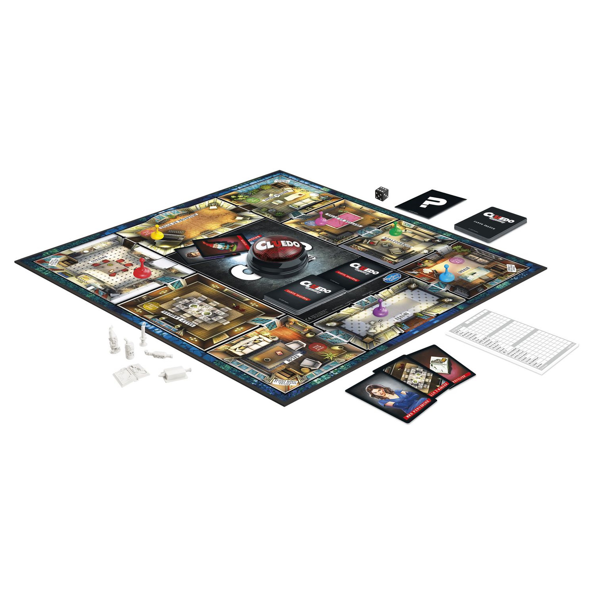 Voir la diapositive 2 : HASBRO Jeu Cluedo édition Menteurs 