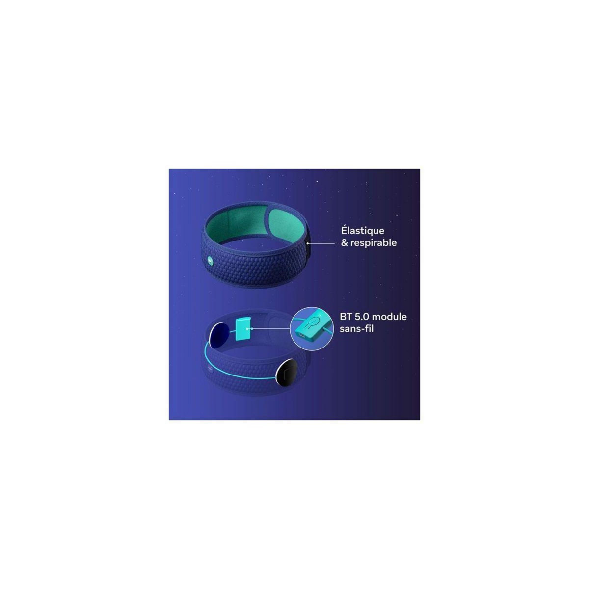 HOOM Bandeau sommeil Hoomband BT FR unisize