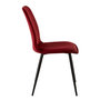 Voir la diapositive 3 : Paris Prix Chaise Design  Claire  87cm Bordeaux