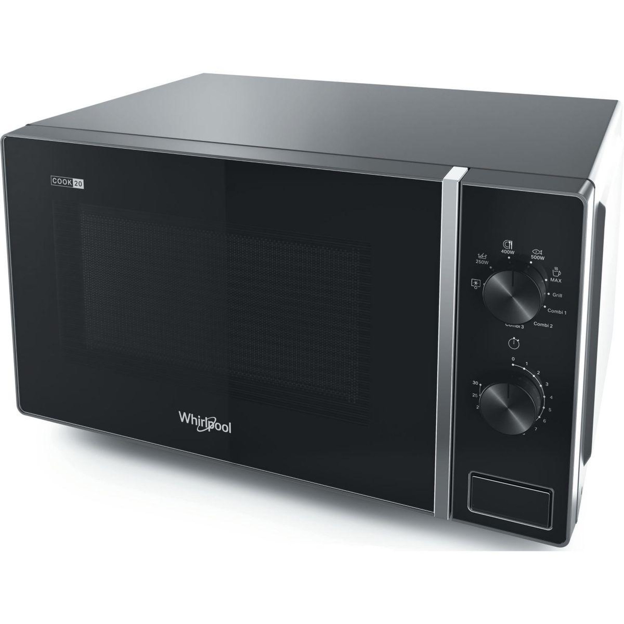 Voir la diapositive 2 : Whirlpool Micro ondes grill MWP103SB