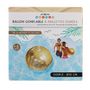 Voir la diapositive 4 : Paris Prix Ballon Gonflable  Paillettes  35cm Or