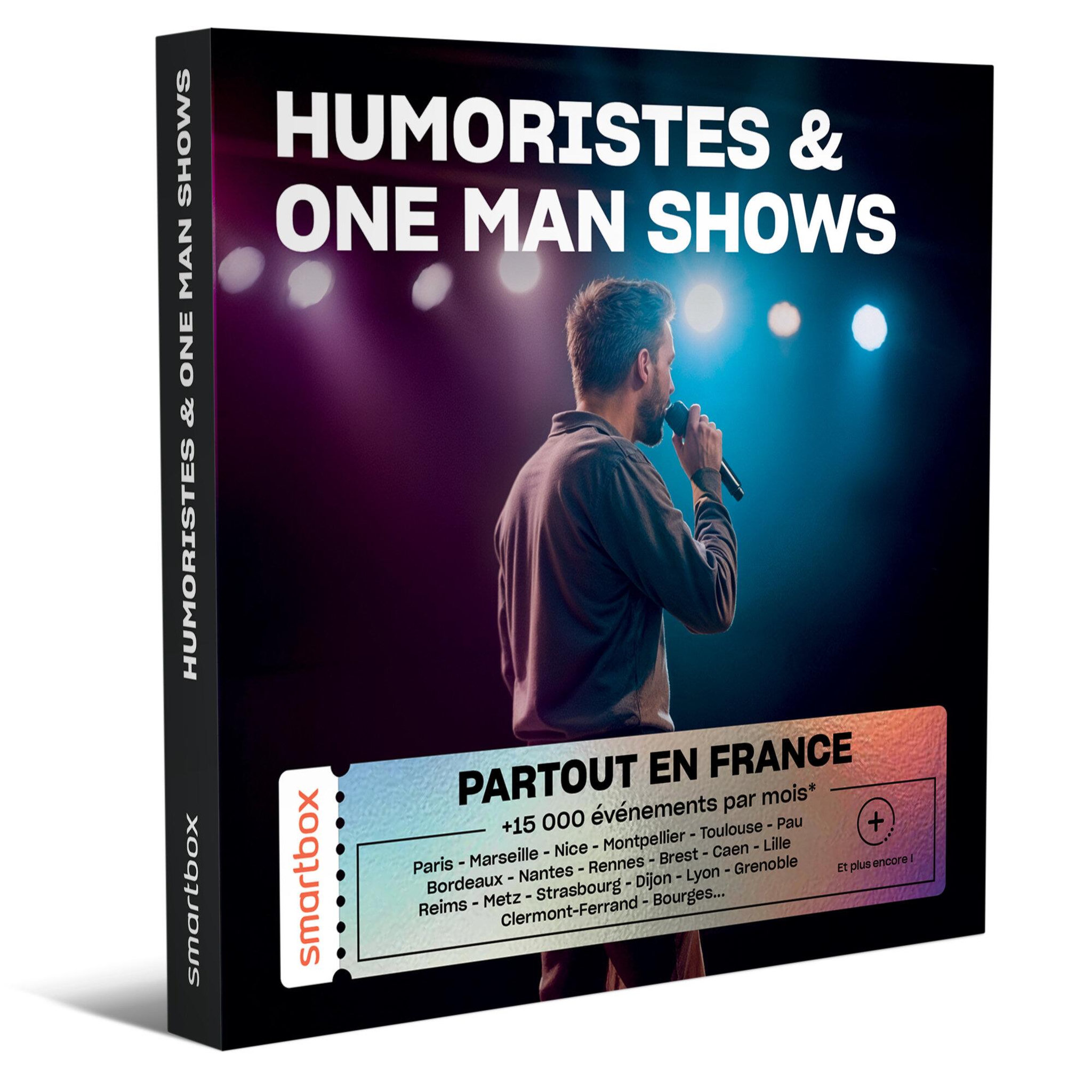 Smartbox Humoristes & one man shows - coffret cadeau sport & aventure