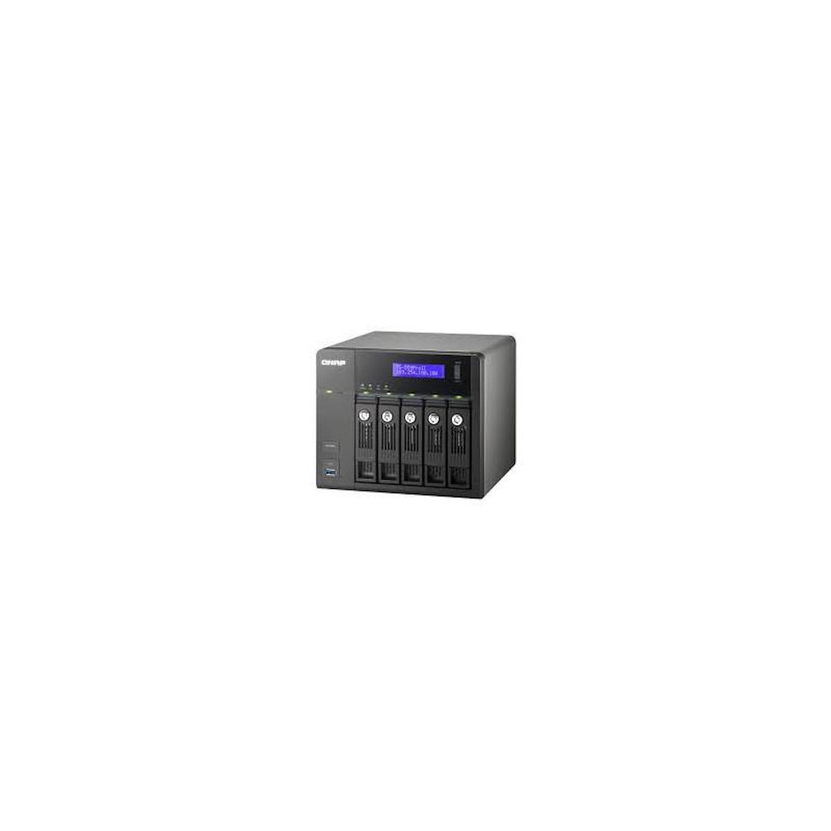 Qnap Serveur NAS QNAP TS-559 Pro II – 5 baies – 1.8 GHz – Stockage réseau haute performance pour entreprise