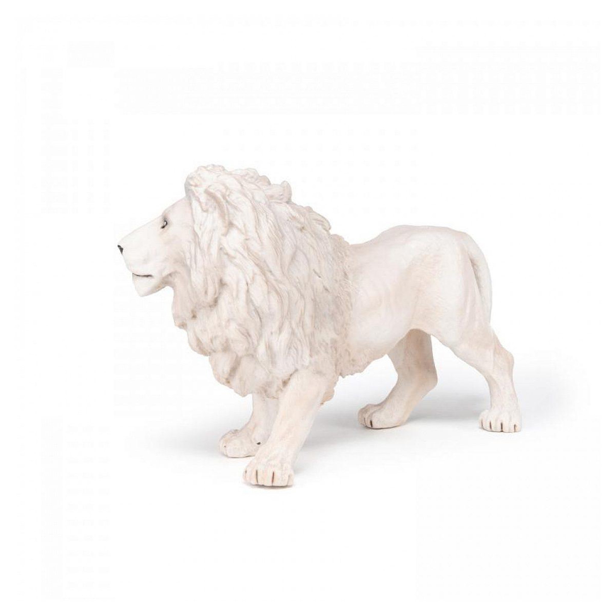 Voir la diapositive 3 : Papo 50185 grand lion blanc figurine