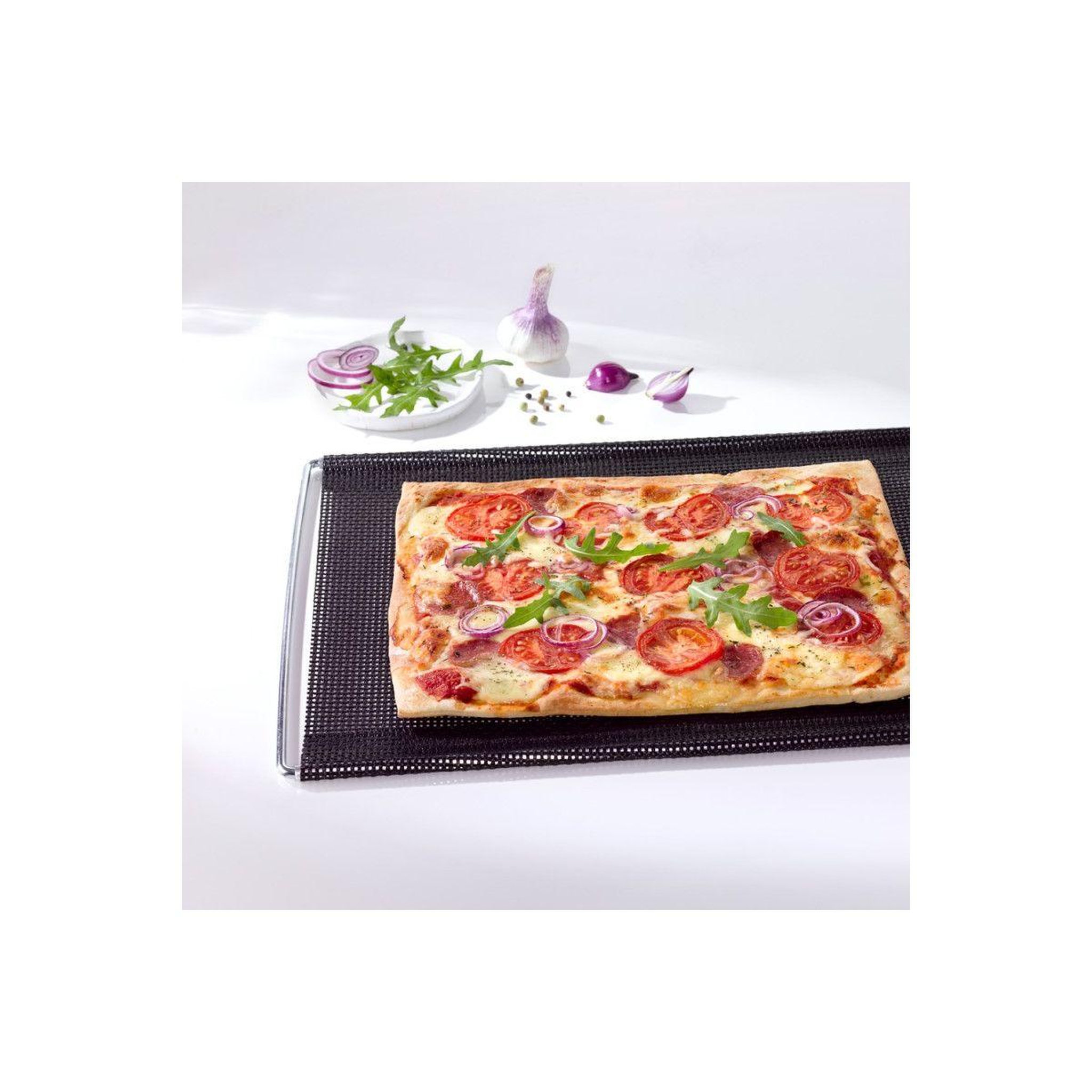 Voir la diapositive 3 : NOSTIK Tapis DE CUISSON GRILLE EXTENS