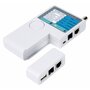  Velleman Testeur de cables USB et reseau 5 en 1 USB Blanc VTLAN7