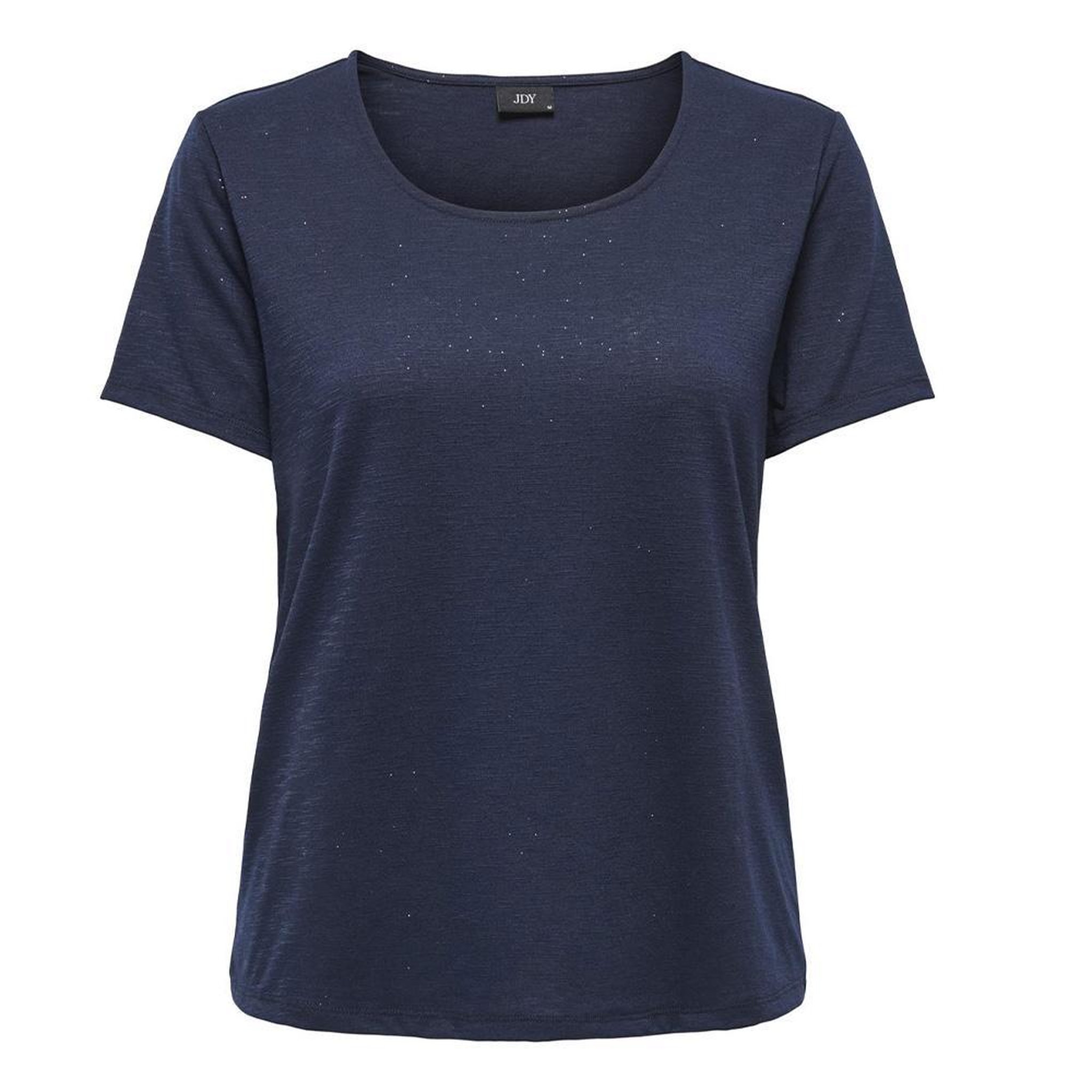 JACQUELINE DE YONG T-Shirt Marine Femme JDY Flora. Coloris disponibles : Bleu