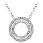 SC CRYSTAL Collier par SC Crystal orné de Cristaux scintillants